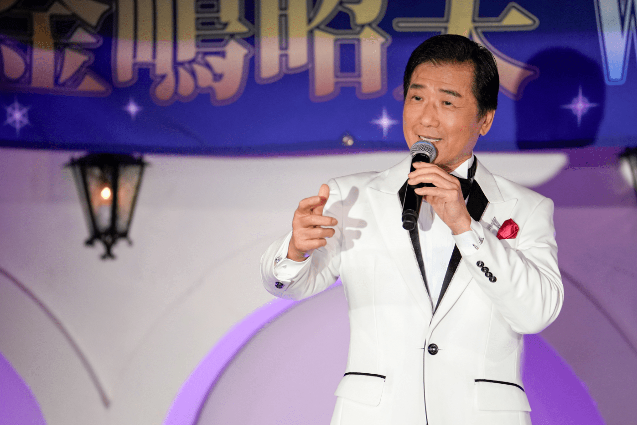 2023年年末に行われた『金嶋昭夫WinterShow』には夢グループの石田重廣社長がゲストとして駆けつけた