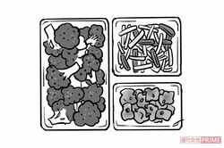 作り置きをしておくと楽　イラスト／陶山みづほ