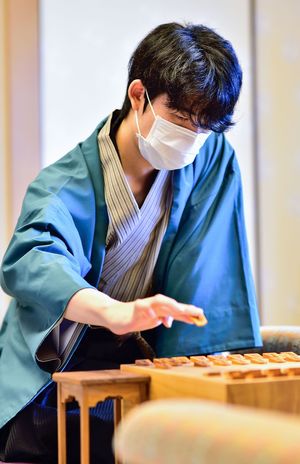 藤井聡太七段（'20年7月9日）提供／日本将棋連盟