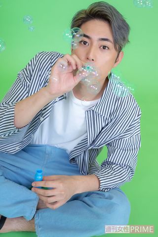 間宮祥太朗　撮影／佐藤靖彦