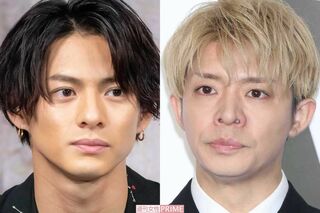 左からNumber_iの平野紫耀、岸優太