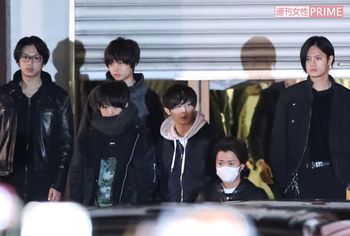 ジャニーズ恒例、初詣に向かうHey!Say!JUMPら