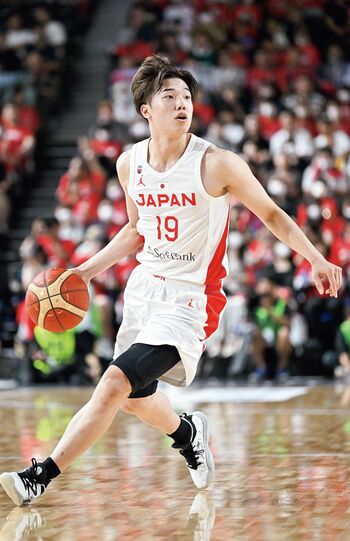 西田優大（24）シューティングガード、シーホース三河、190cm（C）JBA
