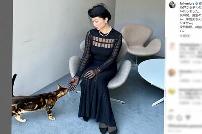 安倍晋三元首相の国葬に“シースルーの喪服”に参加して炎上した過去も（三浦瑠麗のインスタグラムより）