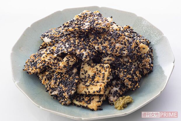 鶏と油揚げのごままぶし揚げ（撮影／廣瀬靖士）