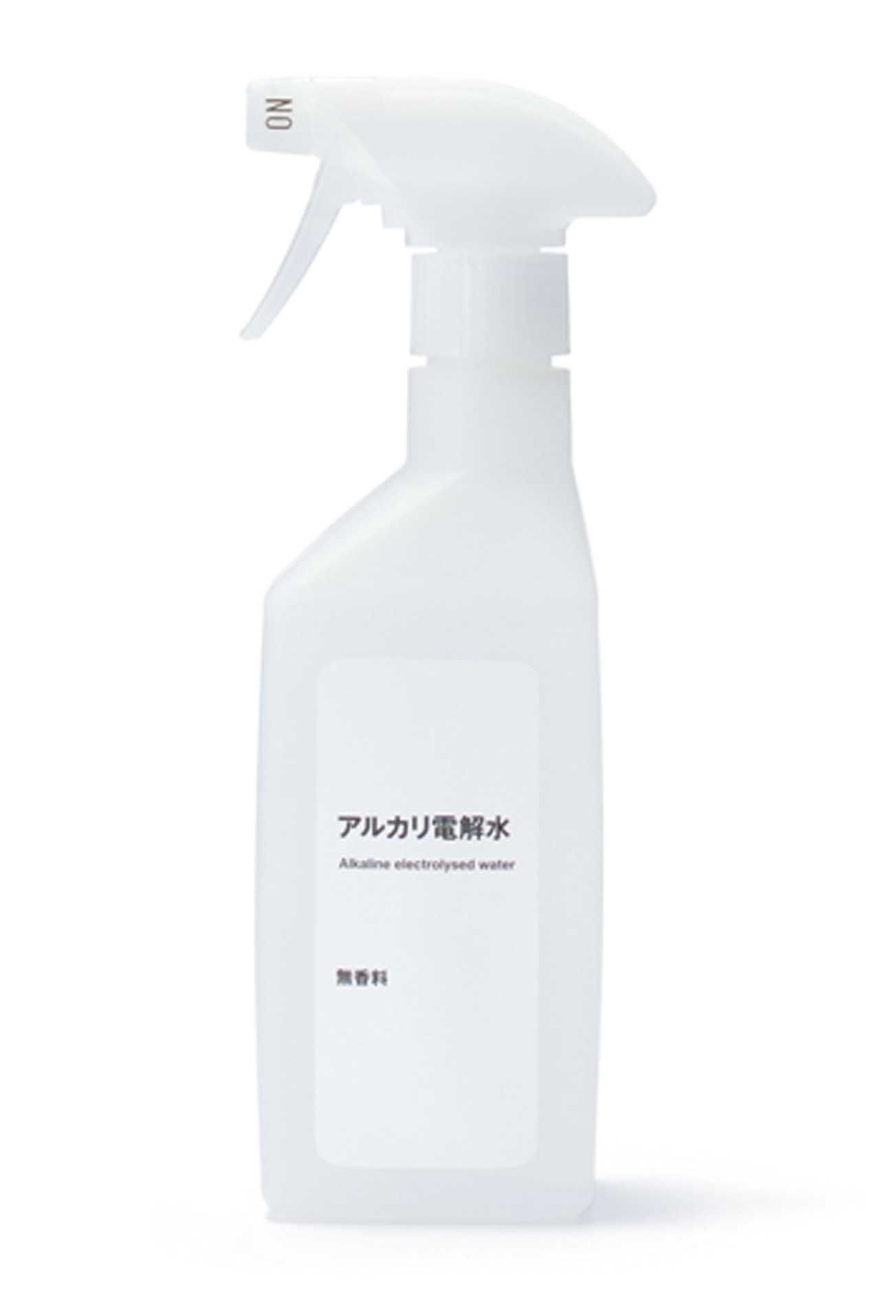 水からできたクリーナー アルカリ電解水／無印良品