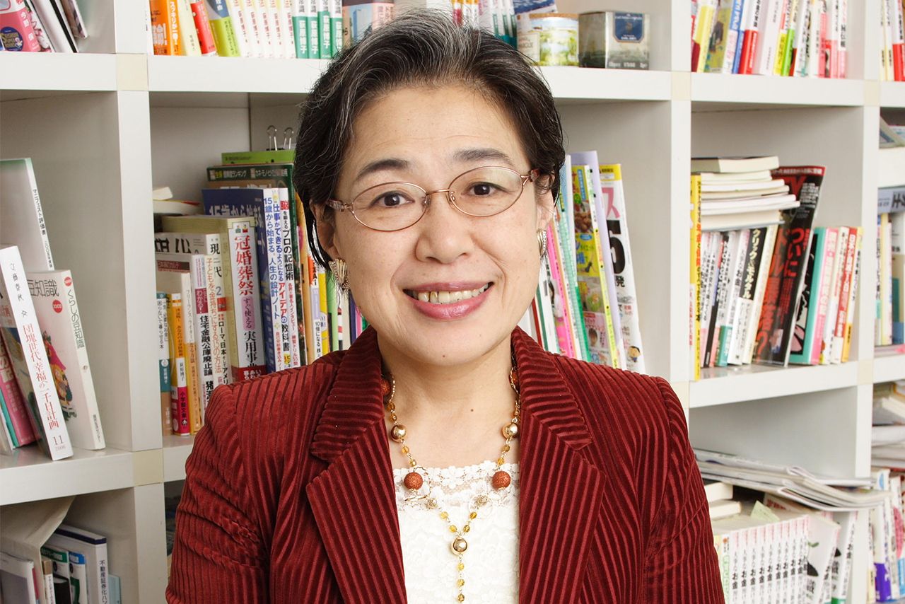 荻原博子さん　経済ジャーナリスト。経済の仕組みを生活に根ざして解説する。家計経済のパイオニアとして活躍。 