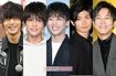 (左から)窪田正孝、岩田剛典、竹内涼真、三浦春馬、松坂桃李