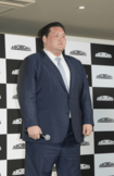 「株式会社アソビダス」設立記者発表会に参加した元横綱・照ノ富士(撮影/伊藤和幸)