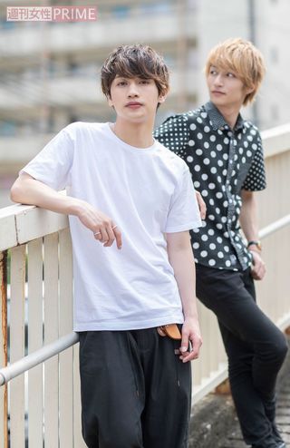 松本岳、木戸邑弥（奥）　撮影／廣瀬靖士