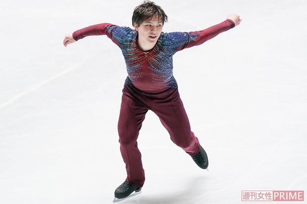 ショートは105.71点のシーズンベストで、表情も明るく　撮影／坂本清