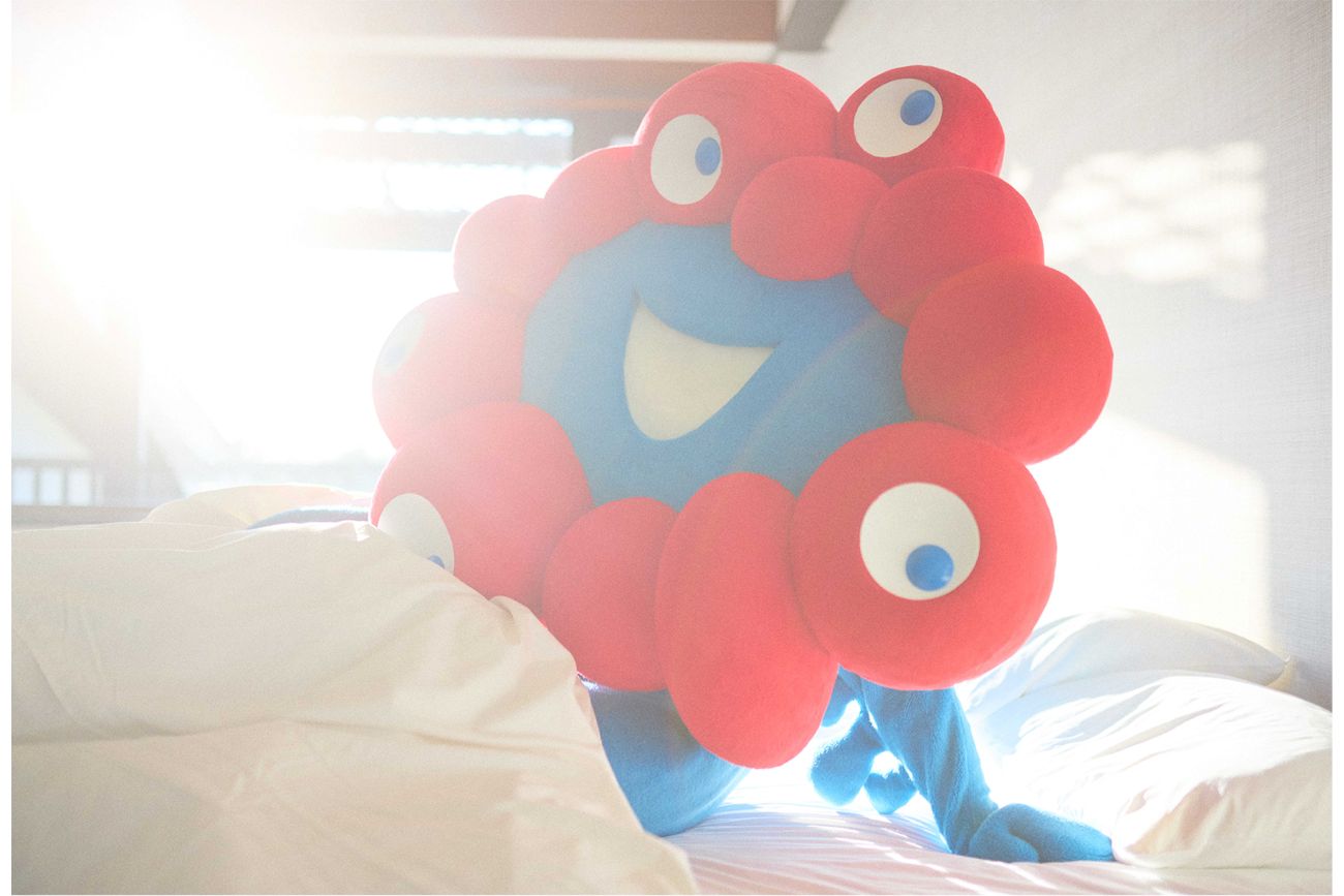 ミャクミャク写真集の先行カット6（ミャクミャク公式Xより）