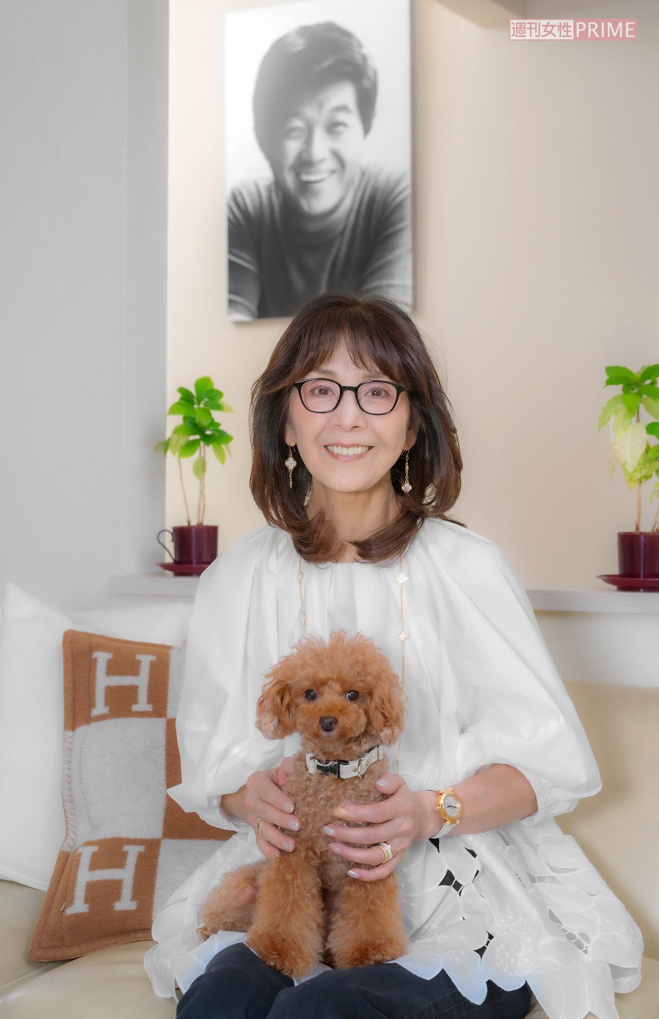 おしゃれを楽しむコツは「年齢や、周りからどう見られるかを気にしないこと」と話す柏木由紀子さん　撮影／佐藤靖彦