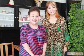 小笠原祐子さんと岩井志麻子さん