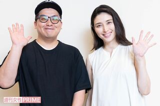 澤井直人と橋本マナミ　撮影/北村史成