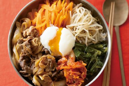 せいろでがっつりビビンパ