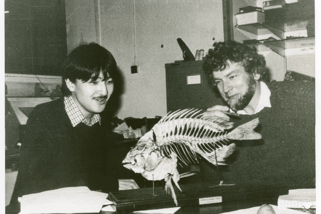 '88年、オックスフォード大学大学院に留学され、魚類などの研究に取り組まれた秋篠宮さま