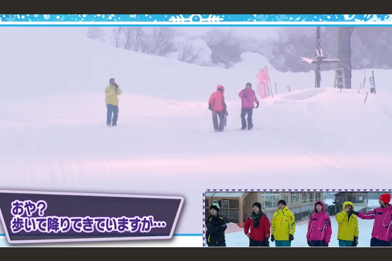 松田元太の様子を見た中村海人が止めた（Travis Japan公式YouTubeチャンネルより）