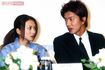 ドラマ『GOOD LUCK!!』('03年)制作発表時の、木村拓哉と柴咲コウ