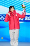 2022年北京五輪・スピードスケート女子1500メートルで銀メダルを獲得した高木美帆(JMPA代表撮影)