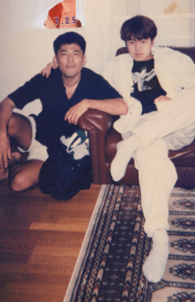 親友のキミツこと清水さん（右）と歌川さん