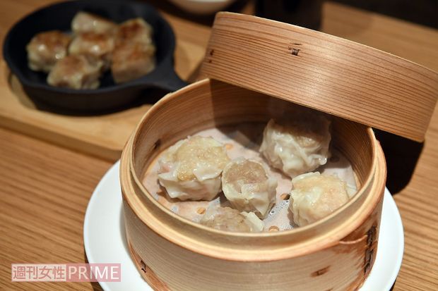 蒸したても美味しい崎陽軒のシウマイ。お弁当も購入可　撮影／渡邉智裕