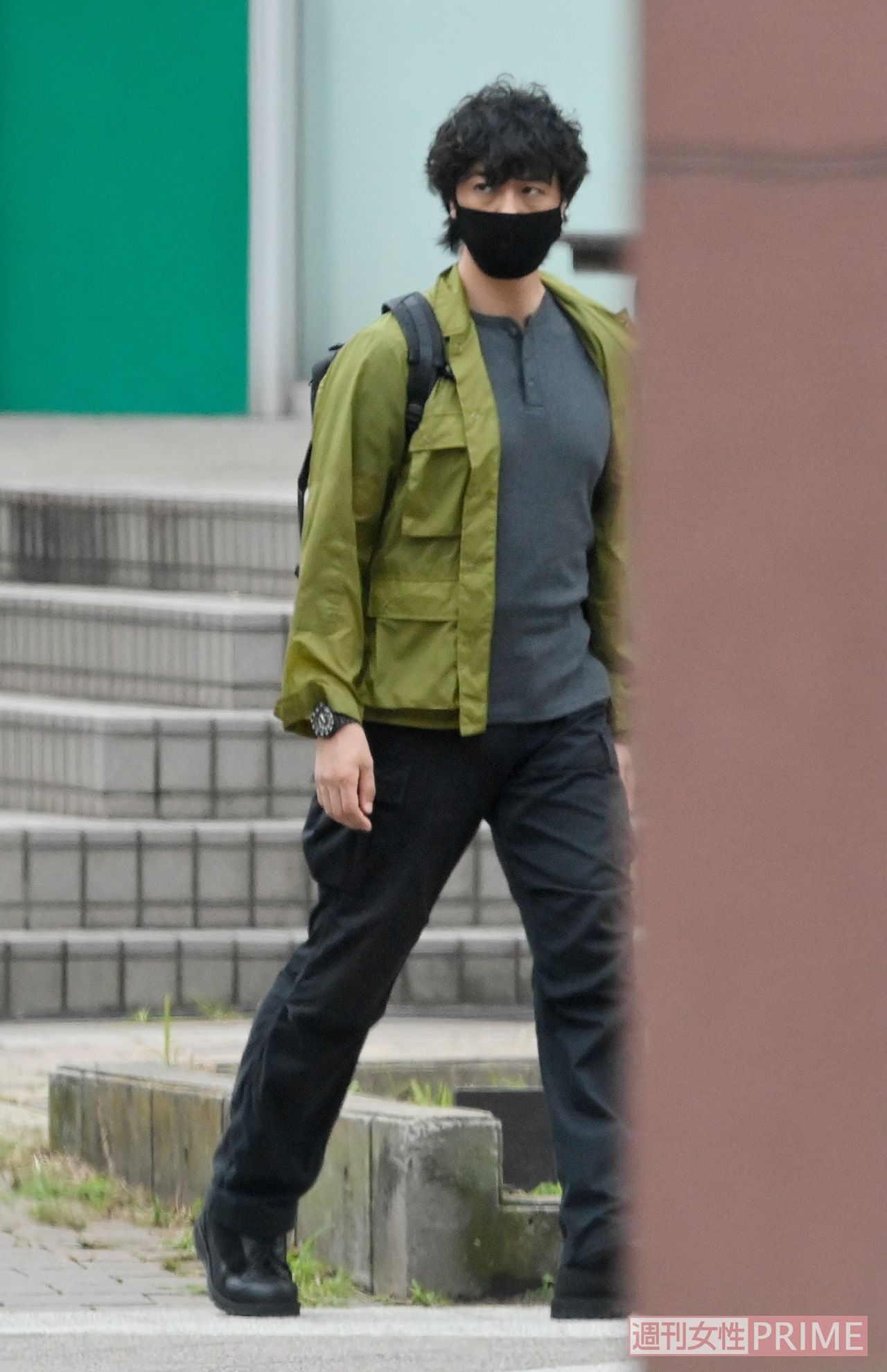 『BG』での斎藤工、横浜市仲町台駅周辺。仲町台の商店街などもよくロケ地で使用されます。