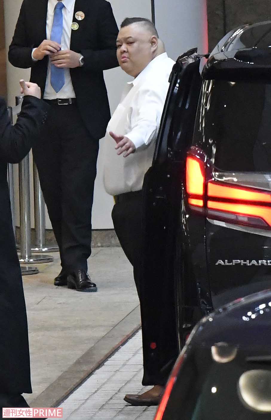 2020年1月、田子ノ浦部屋の千秋楽パーティーでの田子ノ浦親方