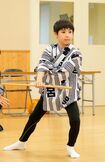立役、女方の両方を演じる初舞台の稽古に励む眞秀(C)歌舞伎座