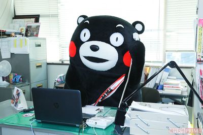 くまモンが『週刊女性』1日編集長に「もっと面白く書いたほうがいいモン！」