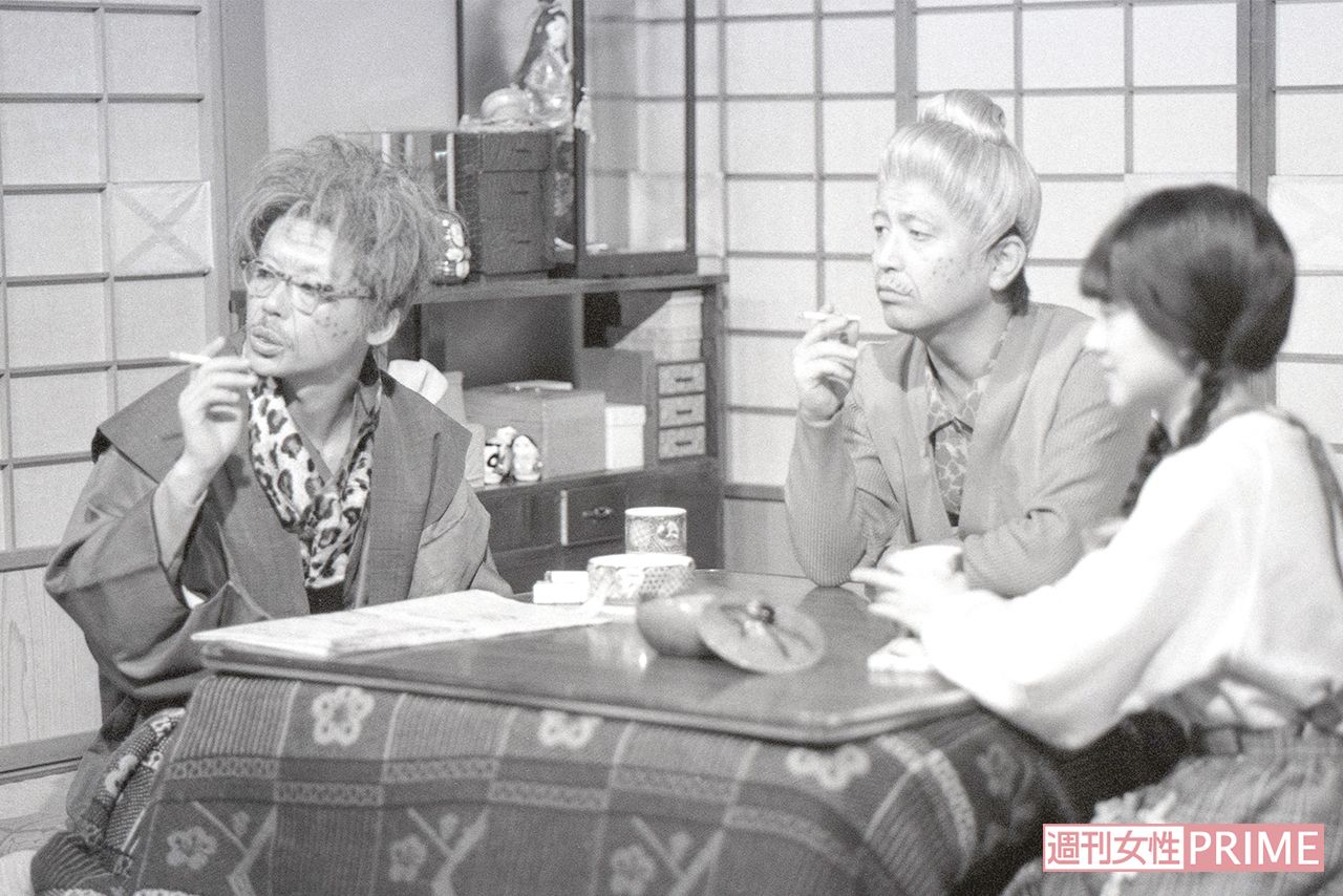 '87年に始まった『志村けんのだいじょうぶだぁ』。田代まさしとの「じいさんや!」「ばあさんや!」、変なおじさんなど。お相手役はいしのようこ