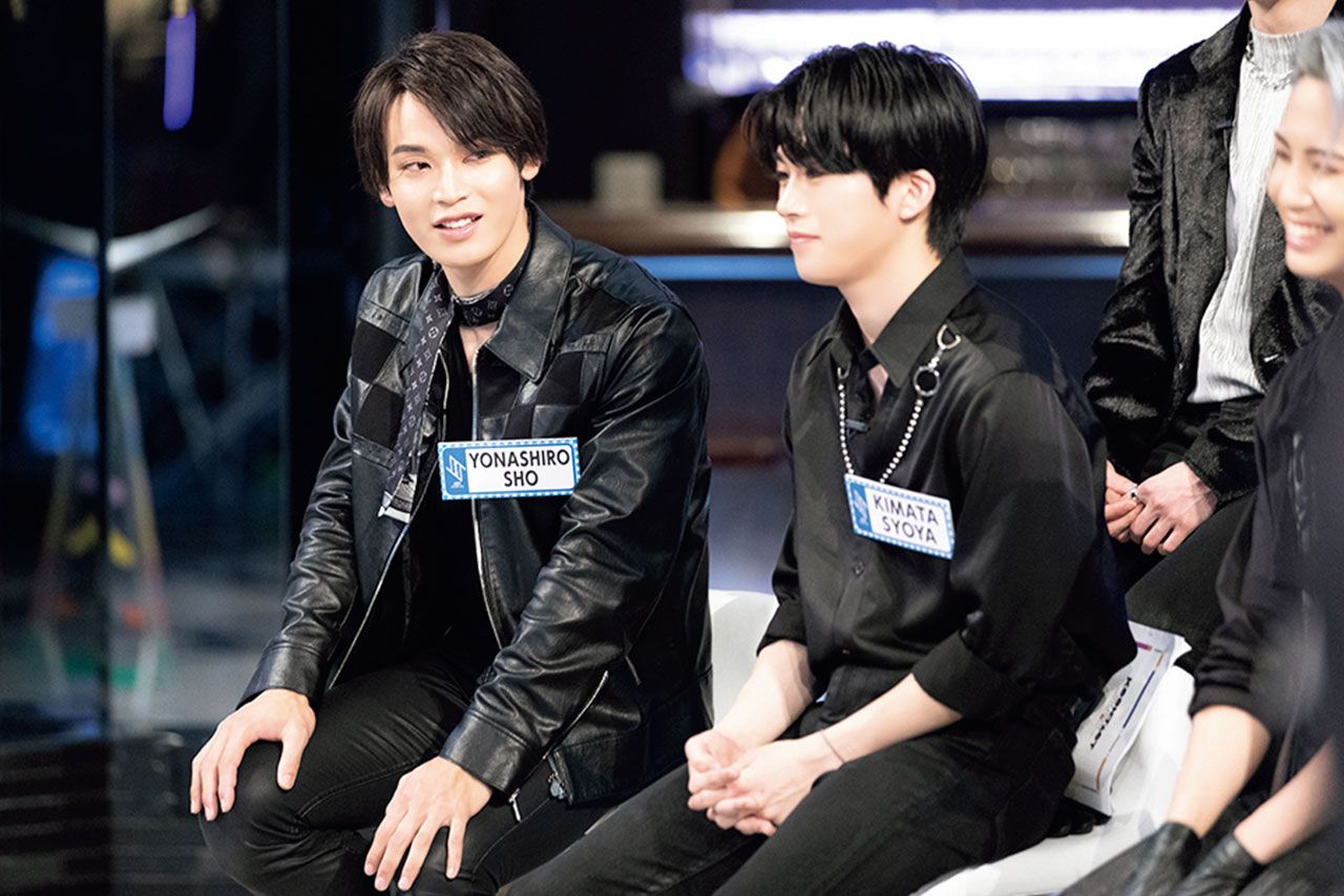 與那城奨と木全翔也。オンラインイベント 『KCON:TACT 2020 SUMMER』にて　(C)LAPONE ENTERTAINMENT