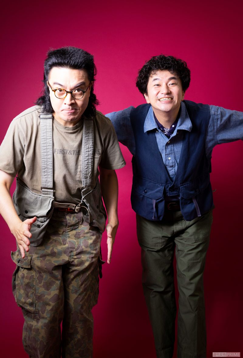 お笑い芸人『カナメストーン』の山口誠（左）と零士　撮影／吉岡竜紀