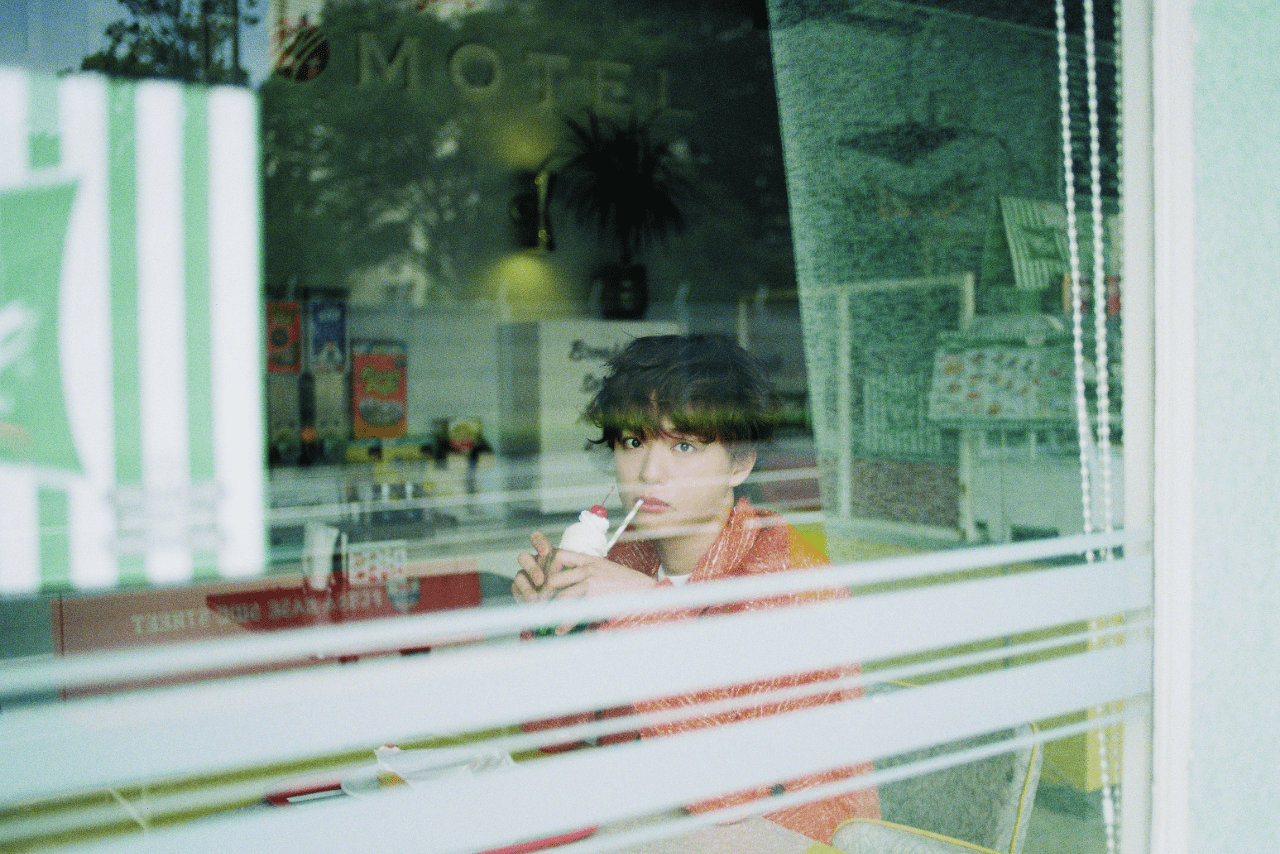 印象に残っているというアメリカンダイナーでのカット