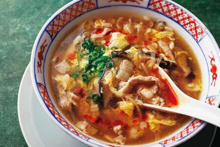 ［豚バラ肉］酸辣湯　撮影／合田昌弘