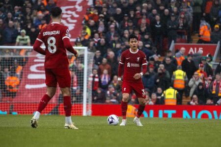 2024年3月10日のマンチェスター・シティ戦で大活躍した遠藤航（本人Xより）