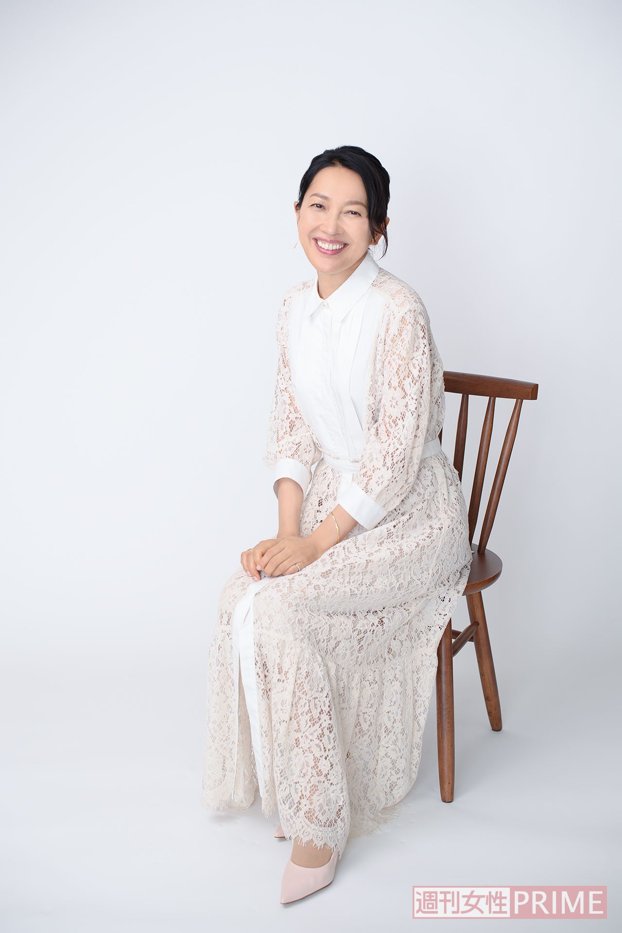 羽田美智子　撮影／渡邉智裕　ヘアメイク／木下優　スタイリスト／入江未悠