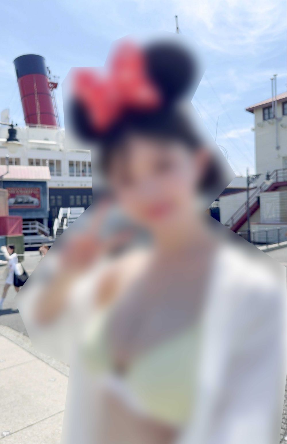 『下着ディズニー』が話題になった女性（本人Xより）