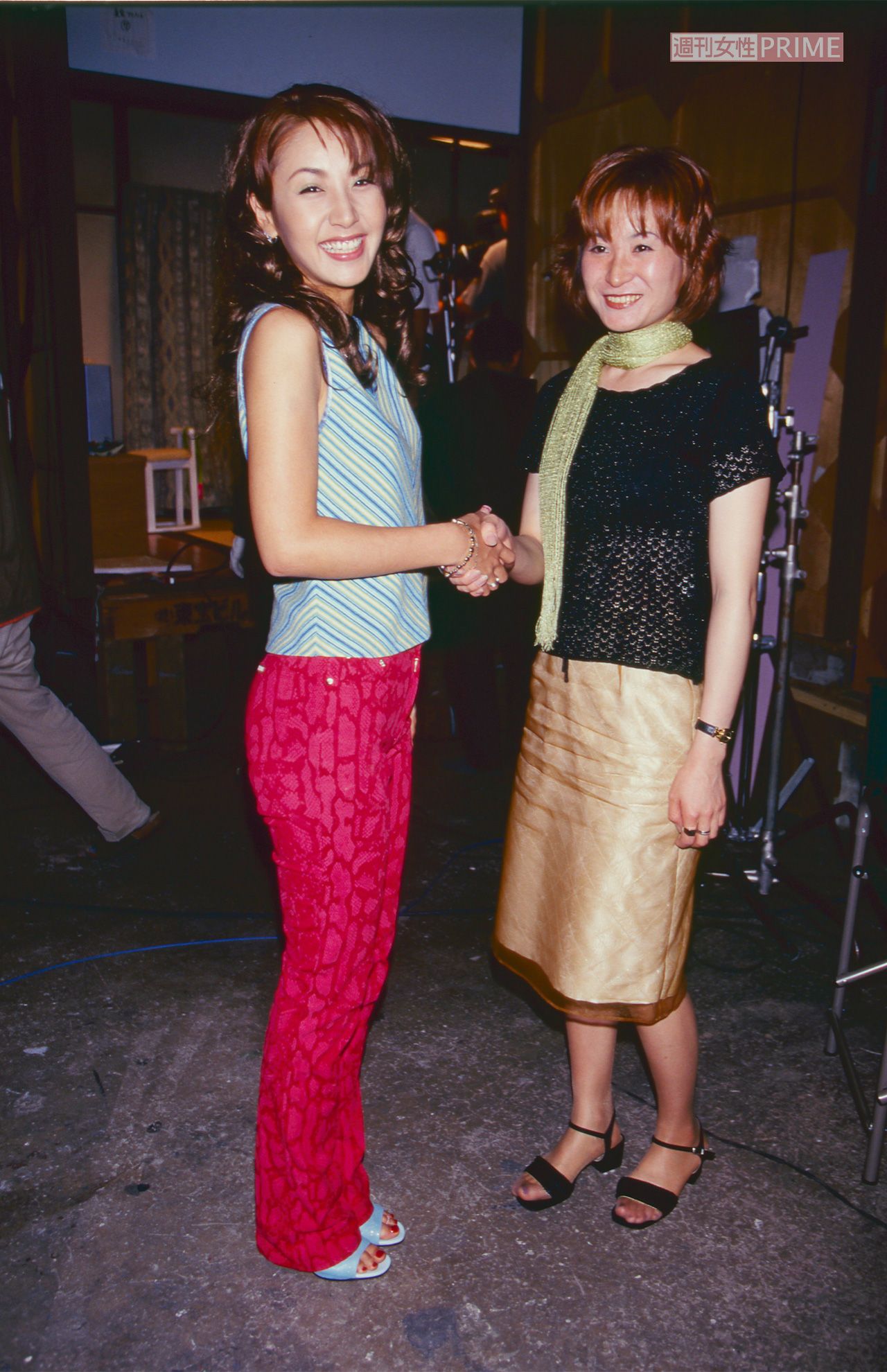 2000年6月、鈴木紗理奈主演ドラマ『OLヴィジュアル系』撮影現場にて、作者・かなつ久美先生との対談も実現