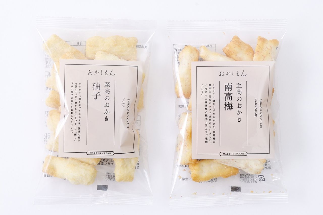 至高のおかきシリーズ/216円（70g）