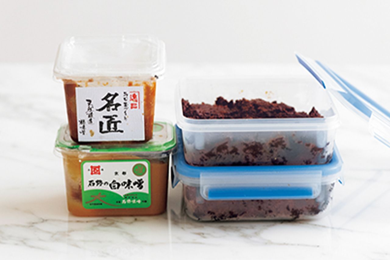 十和子流腸活おすすめ食材「おみそ」　撮影／佐山裕子（『君島十和子のおいしい美容「腸活レシピ｣』より）