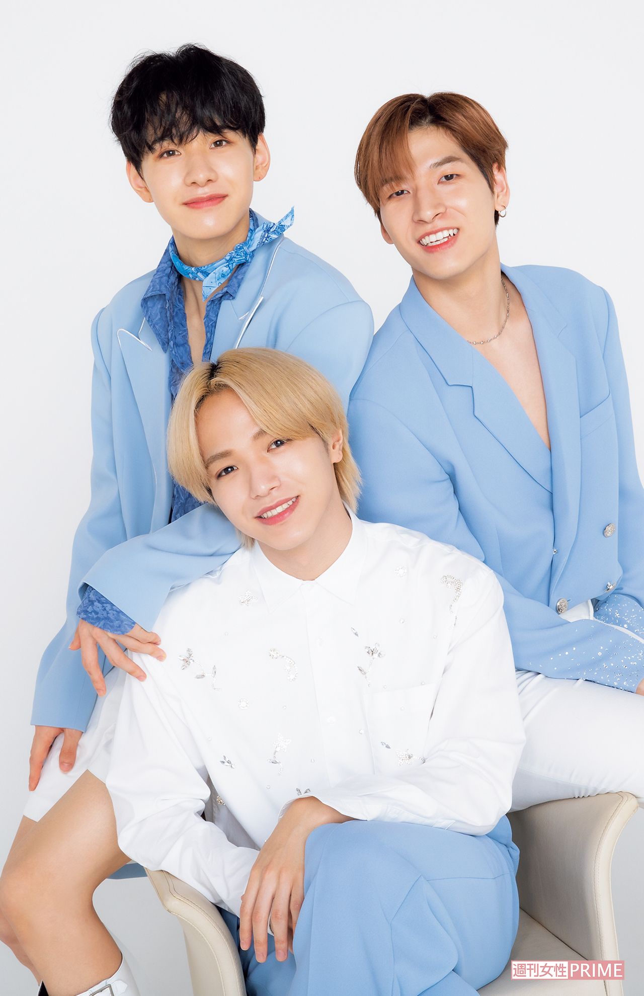 （左から）佐藤景瑚、大平祥生、金城碧海　撮影／矢島泰輔