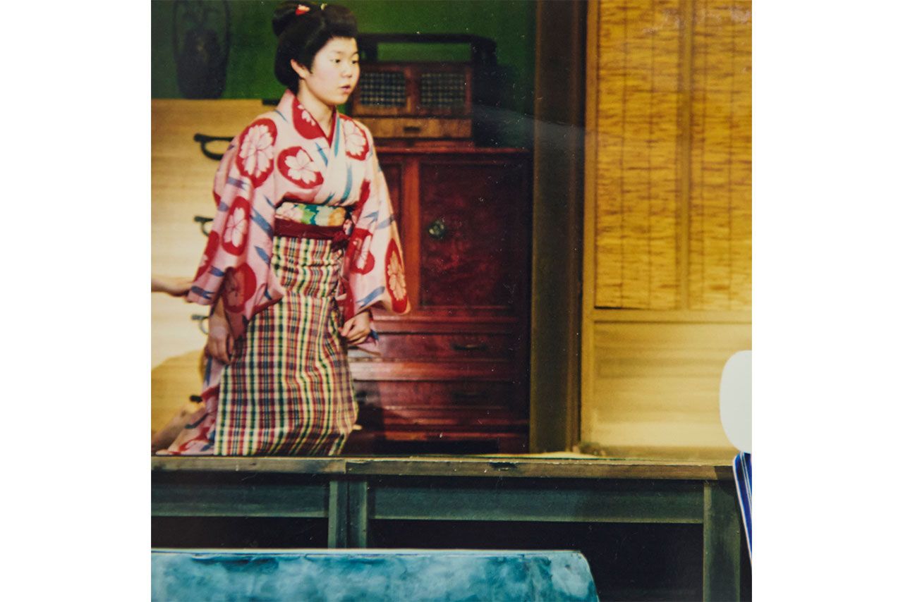 2005年、名鉄ホールで上演した舞台『喜和』にて