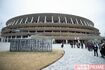 会場の新国立競技場
