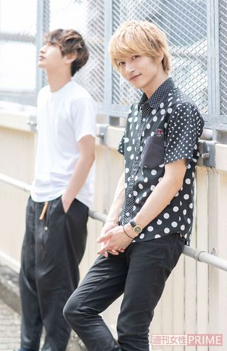 木戸邑弥、松本岳（奥）　撮影／廣瀬靖士