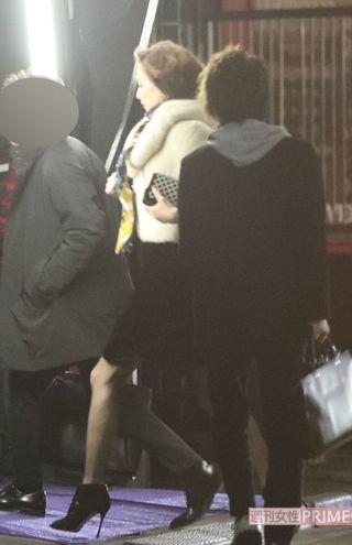 『ドクターX』打ち上げにて。走って会場入りする米倉涼子
