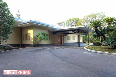 改修して公開された秋篠宮邸の外観