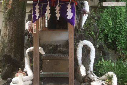 「東京の白蛇様」の名で親しまれている蛇窪神社