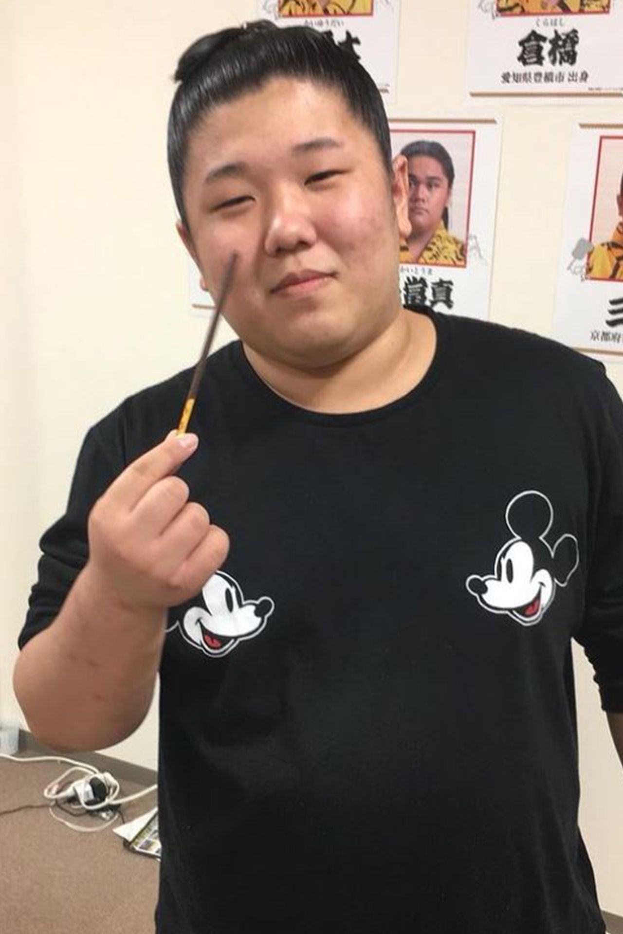 三浦公大容疑者（相撲部屋インスタグラム）