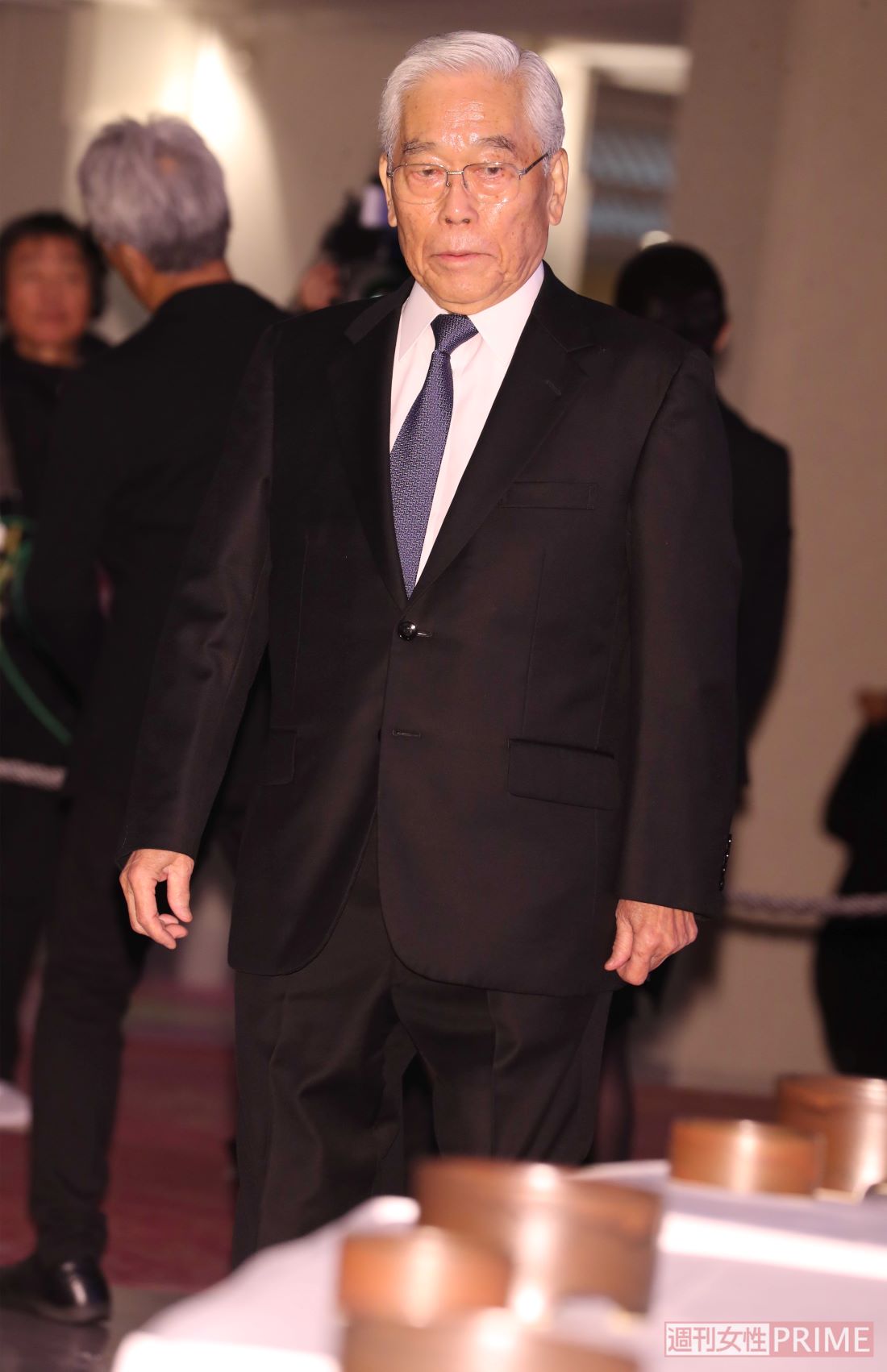 谷村新司さんのお別れ会に現れたフジサンケイグループ代表の日枝久氏（2023年）